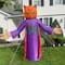 8ft. Lighted Jack-O'-Lantern Grim Reaper Inflatable Outdoor Halloween Decoration
